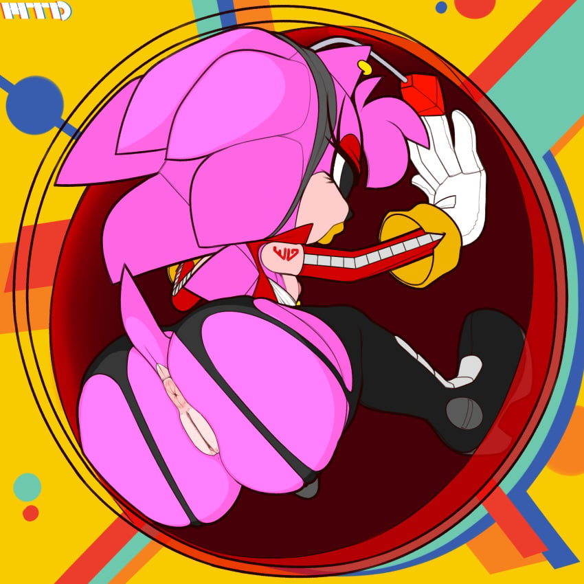 absurd_res after_transformation amy_doll amy_rose antenna_wire antennae_(anatomy) anthro anthrofied anus areola areola_slip ass big_butt bimbo_lip bimbofication bimbofied boots branded butt_focus classic_amy_rose classic_sonic_(universe) clothed clothed/nude clothing doll dollification ear_piercing eggman_empire eulipotyphlan eyelashes female footwear fur genitals gloves handwear headgear hedgehog hi_res mammal marthedog mostly_nude nipples nude piercing pink_body pink_butt pink_fur pink_nipples pink_spikes pink_tail plump_labia plushie presenting presenting_anus presenting_hindquarters presenting_pussy pussy sega solo solo_focus sonic_(series) sonic_the_hedgehog_(series) tail tan_anus tan_pussy transformation trapped white_clothing white_gloves white_handwear