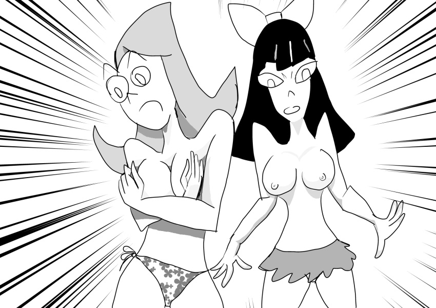 arp candace_flynn disney female female_only human multiple_females multiple_girls nipples phineas_and_ferb stacy_hirano tagme