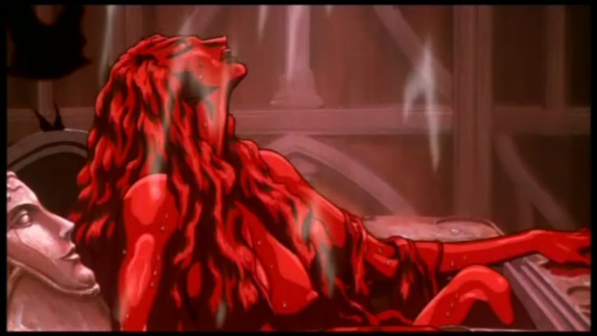 blood breasts carmilla_(vampire_hunter_d) female_only long_hair nipples nude_female screencap vampire vampire_hunter_d vampire_hunter_d_bloodlust