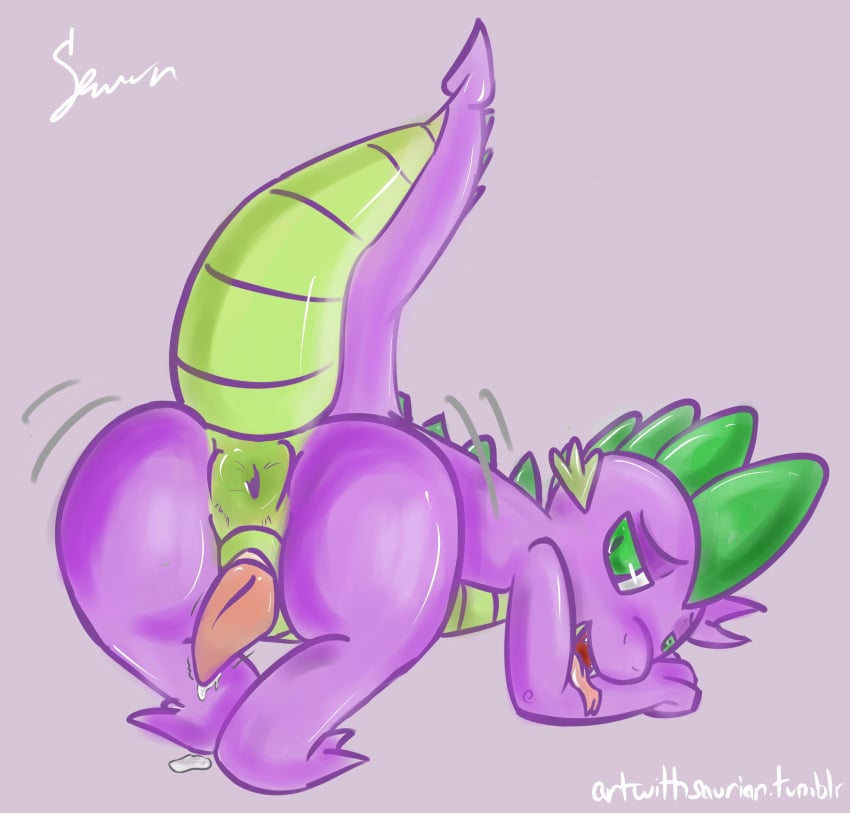 friendship_is_magic my_little_pony saurian smooth_skin spike_(mlp) tagme