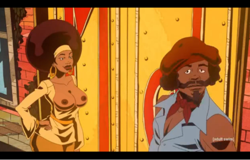 afro black_dynamite dark-skinned_female dark_skin female honey_bee_(black_dynamite) photoshop tagme