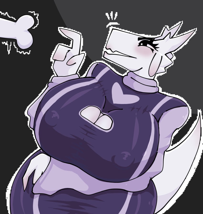 big_breasts big_butt girl tagme thoaiteor34 toriel undertale undertale_(series)