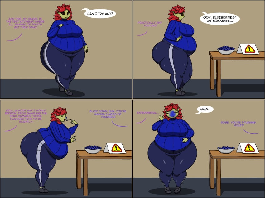 bbw big_ass big_breasts blueberry_inflation breasts bubble_butt female huge_ass huge_breasts inflation lj_caffie overweight tagme thick_thighs wide_hips