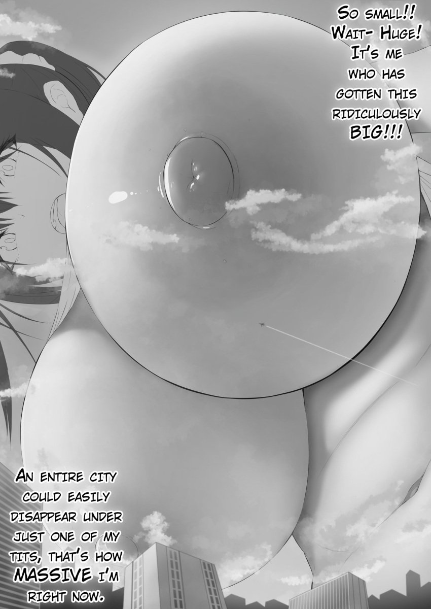 anybrody big_nipples city cityscape giantess giantess_growth gigantic_breasts huge_breasts massive_breasts nipples surprised