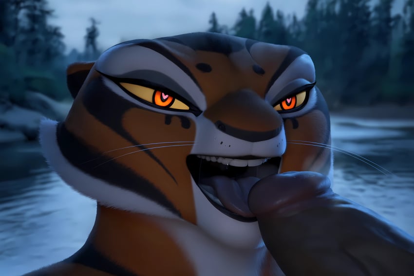 Master Tigress (Kung Fu Panda) Rule 34 Image