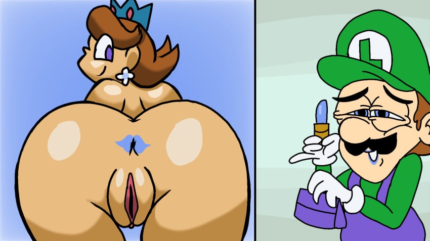 Luigi (Mario (Series)) Rule 34 Image