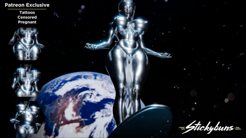 Silver Surfer (Shalla-Bal) Rule 34 Image