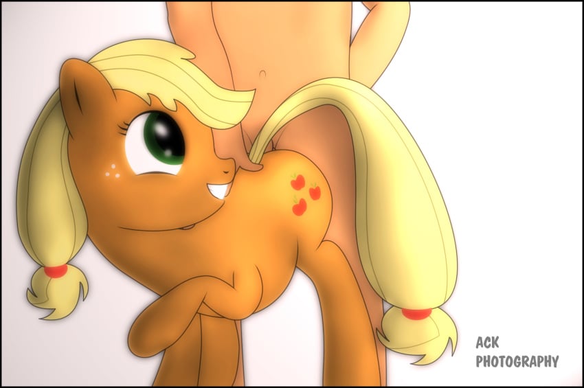 ackphotography applejack_(mlp) earth_pony equine female friendship_is_magic fur male my_little_pony pony smooth_skin straight tagme