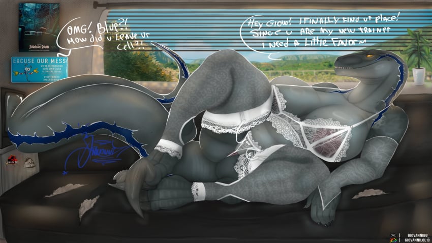 Blue (Jurassic World) Rule 34 Image