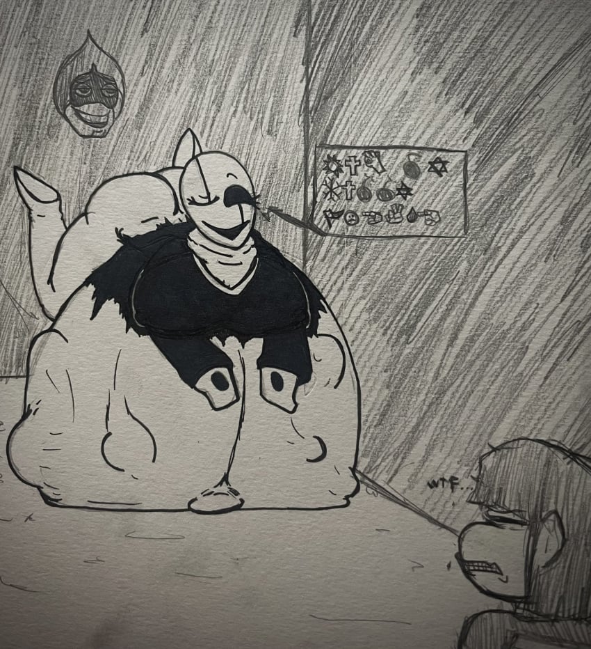 Fem Gaster (Deltarune) Rule 34 Image