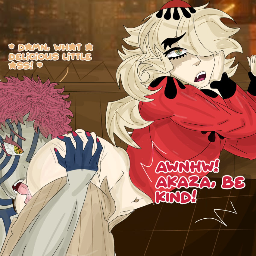 Akaza (Kimetsu No Yaiba) Rule 34 Image