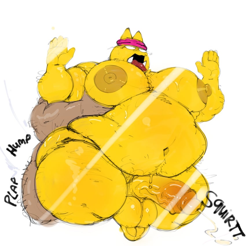abbamusa410791 anal anal_sex anthro balls bara big_balls big_muscles big_penis boner erection furry gay huge_cock male male_only muscles muscular nude overweight penis sex sweat sweating