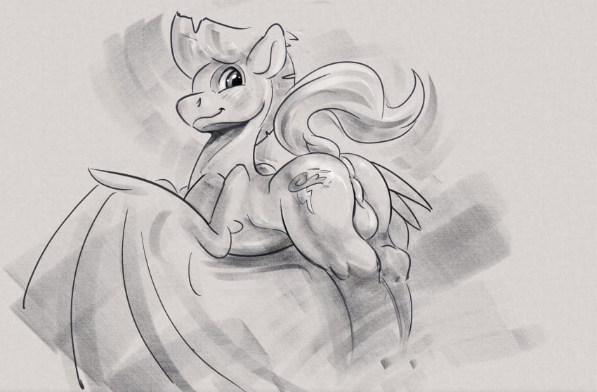 absurd_res anus ass balls blush blush_lines equid equine equine_anus friendship_is_magic genitals hasbro hi_res kam male mammal my_little_pony mythological_creature mythological_equine mythology pegasus presenting presenting_balls presenting_hindquarters raised_tail tail thunderlane_(mlp) wings