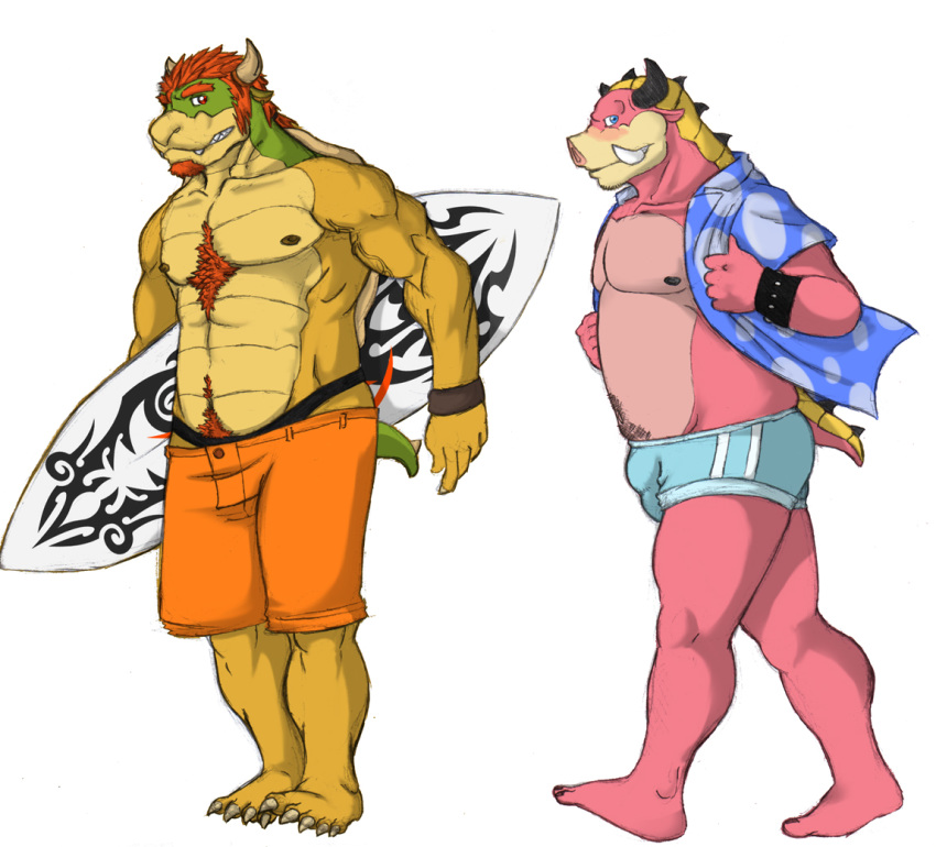 bowser male male_only mario_(series) mario_and_luigi_(series) midbus nintendo tagme