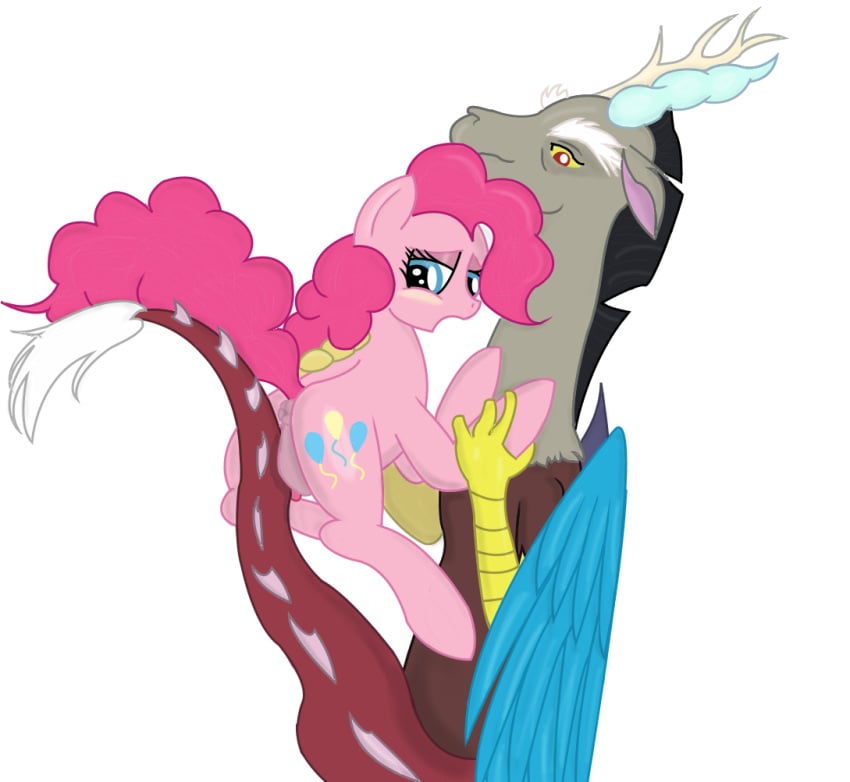 discord_(mlp) friendship_is_magic my_little_pony pinkie_pie_(mlp) sawsta straight_hair