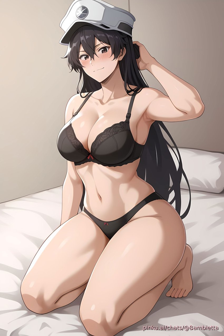 ai_generated aichat anime bambietta_basterbine bleach bra panties pinku pinku.ai pinkuai waifu