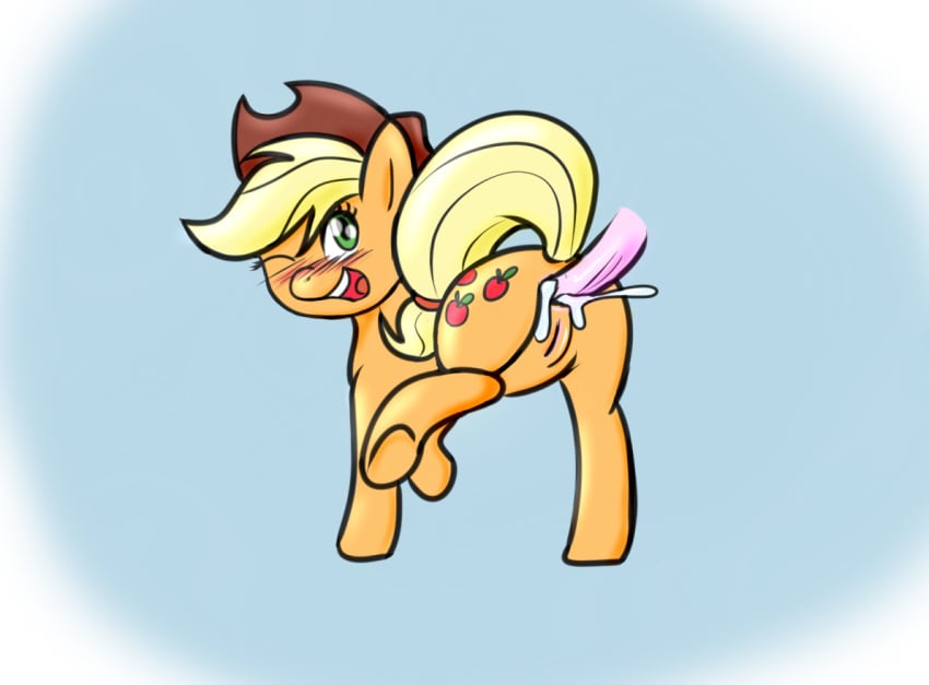 applejack_(mlp) earth_pony equine female friendship_is_magic fur male my_little_pony no-ink pony smooth_skin straight tagme