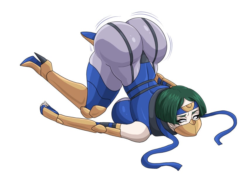 1girls ass ass ass_focus big_ass big_butt bodysuit defeat defeated face_down_ass_up faint fainted female_only gloves green_hair high_heel_boots high_heels huge_ass huge_butt knocked_out kunoichi leotard ninja ninja-8004 oc original_character short_hair short_hair_female solo solo_female solo_focus tagme unconscious