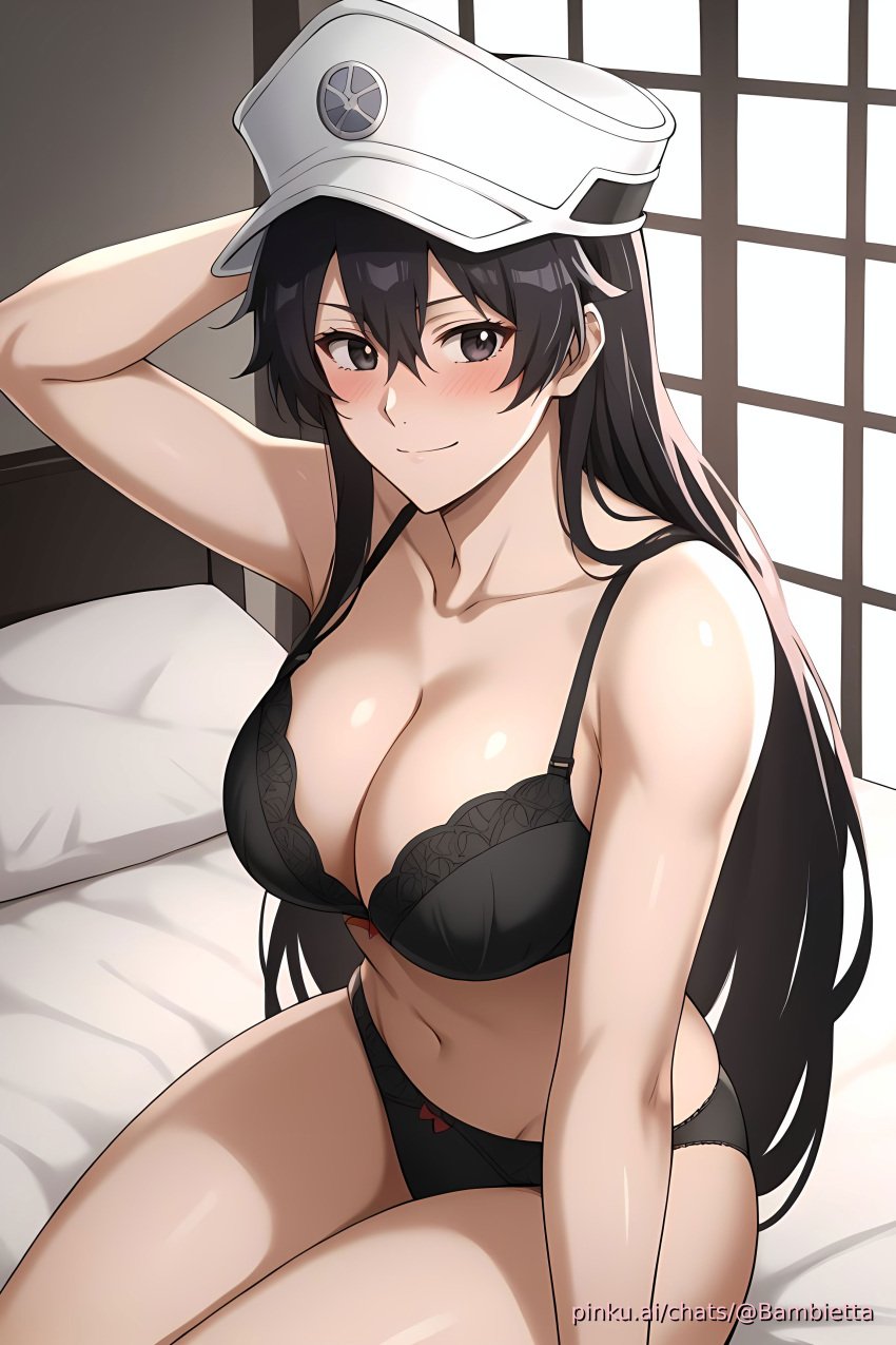 ai_generated aichat anime bambietta_basterbine bleach bra panties pinku pinku.ai pinkuai waifu