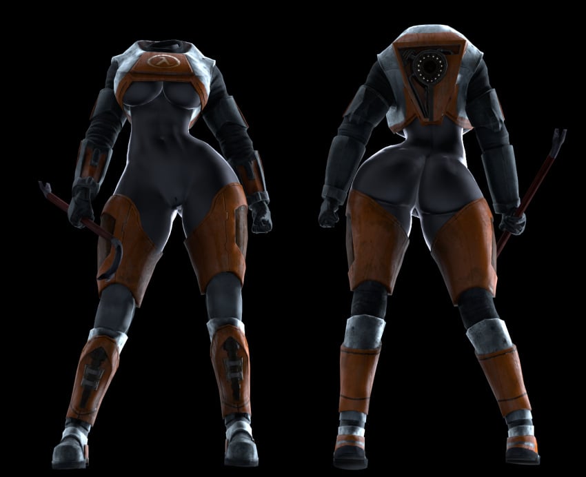 3d armor crowbar half-life half-life_2 hev_suit mrbagheadman source_filmmaker tagme