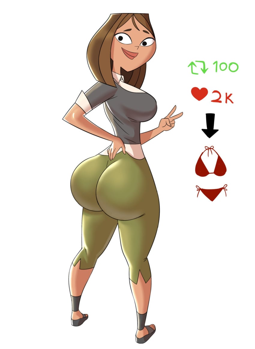 1girls ass benjicomix benjiii big_ass big_breasts bottom_heavy breasts bust busty cartoon_network chest courtney_(tdi) curvaceous curvy curvy_figure dark-skinned_female dark_skin digital_media_(artwork) female female_focus hips hourglass_figure huge_ass huge_breasts large_ass large_breasts legs mature mature_female slim_waist thick thick_hips thick_legs thick_thighs thighs total_drama_island voluptuous voluptuous_female waist wide_hips