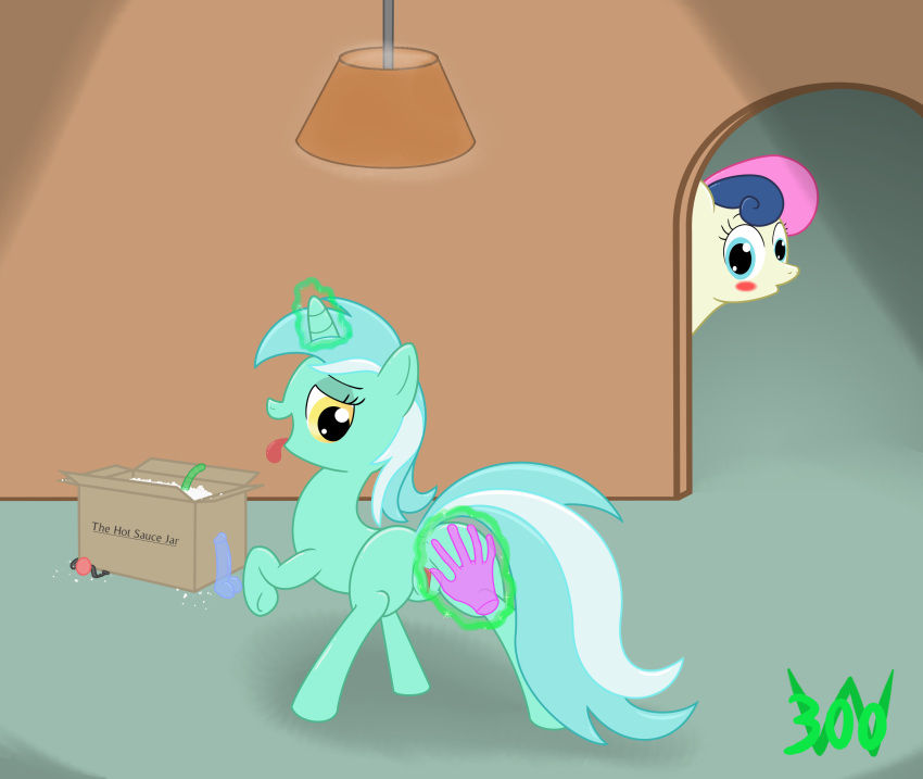 bonbon_(mlp) friendship_is_magic lyra_heartstrings_(mlp) my_little_pony smooth_skin w300