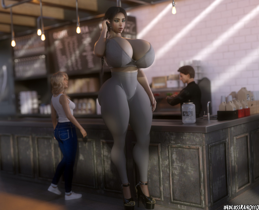 1boy 2girls 3d ass big_ass big_breasts big_thighs bottom_heavy breasts bust busty chest curvaceous curvy curvy_figure endlessrain0110 female female_focus giant_ass giant_breasts giant_female giantess hips hourglass_figure huge_ass huge_breasts human large_ass large_breasts legs light-skinned_female light_skin macro macro_female male male/female mature mature_female original original_character original_characters slim_waist straight thick thick_ass thick_hips thick_legs thick_thighs thighs top_heavy top_heavy_breasts voluptuous voluptuous_female waist wide_ass wide_hips wide_thighs