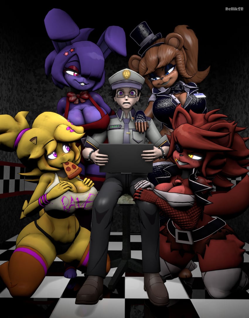 1boy 3d 4girls animal_humanoid anthro ass avian avian_humanoid bear bear_girl bear_humanoid big_ass big_breasts big_thighs bonfie bonnie_(cally3d) bonnie_(fnaf) breasts brown-skinned_female brown_body brown_hair brown_skin bust busty chica_(cally3d) chica_(fnaf) chicken chicken_girl chicken_humanoid chiku chiku_(cryptia) curvaceous curvy curvy_figure fazclaire's_nightclub female female_focus fexa fexa_(cally3d) five_nights_at_freddy's fox fox_girl fox_humanoid foxy_(cally3d) foxy_(fnaf) freddy_(fnaf) fredina's_nightclub fredina_(cally3d) frenni_fazclaire hips hourglass_figure huge_ass huge_breasts huge_thighs human humanoid lagomorph_humanoid large_ass large_breasts large_thighs legs light-skinned_female light-skinned_male light_skin mature mature_female mature_male multiple_girls purple-skinned_female purple_body purple_hair purple_skin rabbit rabbit_humanoid red-skinned_female red_body red_hair red_skin relliksb scottgames slim_waist thick thick_hips thick_legs thick_thighs thighs top_heavy ursid_humanoid ursine ursine_humanoid vixen voluptuous vulpine waist wide_hips wide_thighs yellow_body yellow_hair yellow_skin