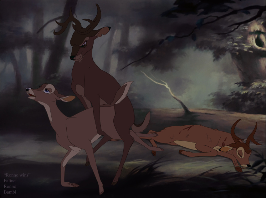 bambi_(character) bambi_(film) cuckold death deer disney faline feral feral_on_feral feral_penetrating implied_death ntr ronno the_giant_hamster what wounds