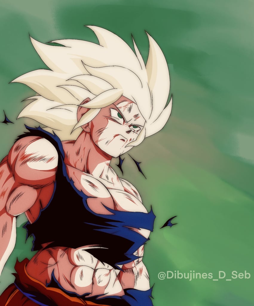 abs after_battle belly belly_button big_breasts blonde_female blonde_hair blood blood_from_mouth blood_on_mouth breasts bruise bruise_on_face bruised bruised_breast bruised_neck bruises curves curvy dibujines_d_seb dragon_ball dragon_ball_z female_goku fit fit_female genderswap_(mtf) goki goku large_breasts muscle muscles muscular muscular_arms muscular_female rule_63 scratches son_goku spiked_hair spiky_hair super_saiyan thick toned toned_female torn_clothes torn_clothing torn_shirt tummy wardrobe_malfunction wounds