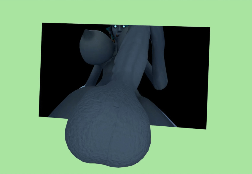 3d animated areola big_balls blue_eyes blue_sclera blue_skin breasts dangling_testicles female futa_only futanari glowing_eyes huge_balls huge_breasts huge_cock huge_testicles illusion intersex large_breasts large_nipples large_testicles masturbation monster_girl moogan nipples penis perky_breasts taker_pov testicles troll troll_female warcraft world_of_warcraft wow