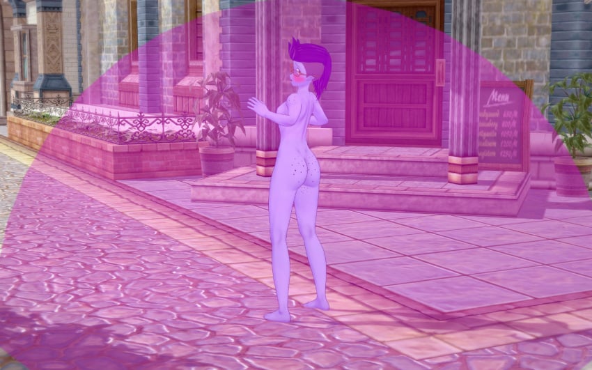 3d 3d_(artwork) 3d_background 3d_model 3d_render ass ass_exposed ass_focus blind_peacock_draws blind_peacock_draws_(artist) blue_eyes blue_skin blush bubble clarmesa_(blindpeacockdraws) clarmesa_(the_owl_house) embarrassed embarrassed_female embarrassed_naked_female embarrassed_nude_female enf exposed exposed_ass freckles freckles_on_ass freckles_on_face freckles_on_shoulders glasses landing_strip magic magic_user magical_girl mullet mullet_(hairstyle) oracle_magic original original_art original_artwork original_character pointy_ears public public_exposure public_humiliation public_indecency public_nudity purple_hair pussy_pubes retropunch shaved_side shield small_ass small_breasts small_butt spiky_hair the_owl_house the_owl_house_(finale) the_owl_house_oc the_owl_house_original_character witch witch_(the_owl_house)