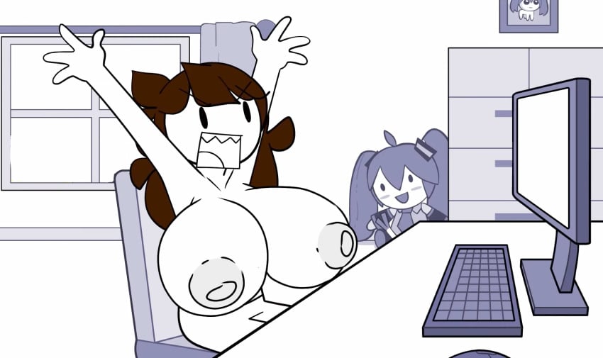 huge_breasts jaiden_animations screenshot_edit youtube youtuber