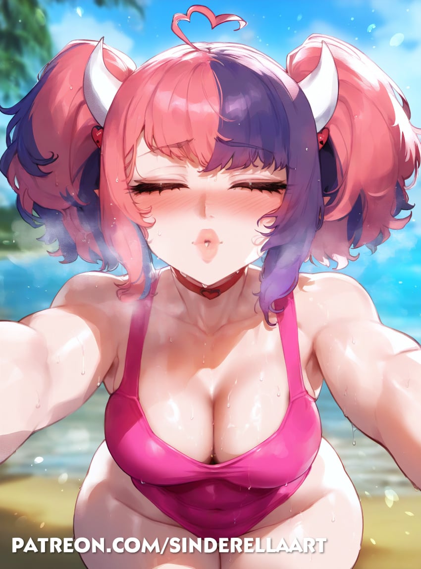 ai_generated ass_bigger_than_head big_breasts big_butt breasts_bigger_than_head busty cleavage commission female heavenly_ass huge_ass huge_breasts imminent_kiss indie_virtual_youtuber ironmouse kissing kissing_viewer large_ass large_breasts one_piece_swimsuit patreon patreon_url patreon_username pawg pink_swimsuit pink_swimwear pov_kiss public sinderellaart swimsuit tease teasing teasing_viewer thick thick_ass thick_legs thick_thighs twitch virtual_youtuber voluptuous voluptuous_female vshojo vtuber