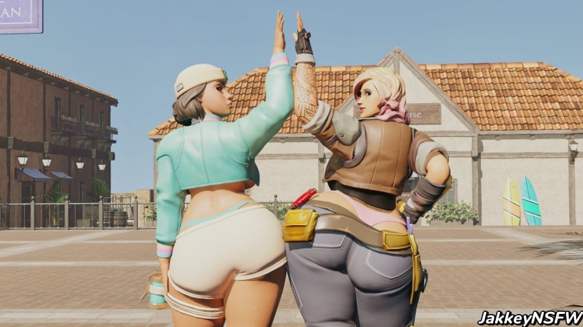 fortnite fortnite:_save_the_world jakkeynsfw opal_(fortnite) penny_(fortnite) tagme