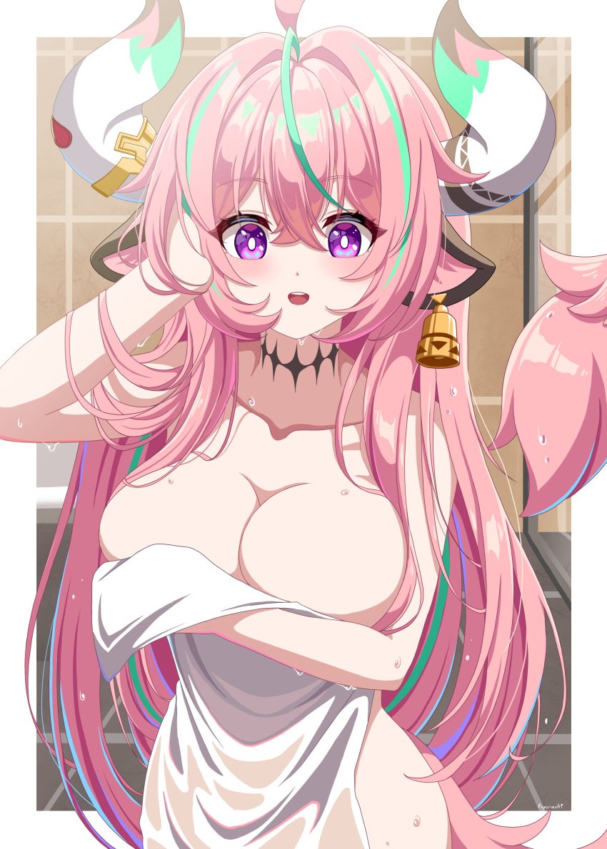 1girls female fuyunashi genshin_impact solo solo_female tagme varesa_(genshin_impact)