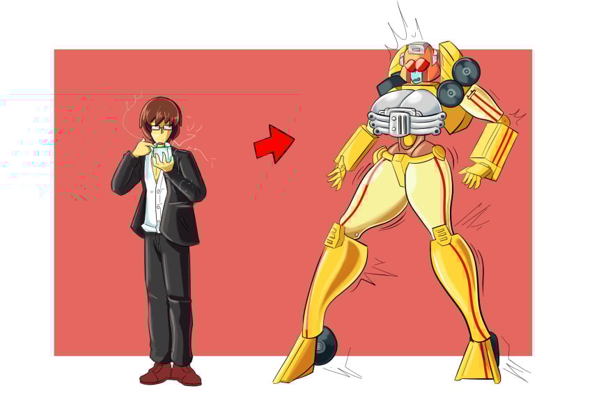 big_ass big_breasts breasts female gender_transformation genderswap_(mtf) growth hips huge_breasts jobichie mtf_transformation robotization rule_63 rule_63 thick_thighs transformation transformers wide_hips