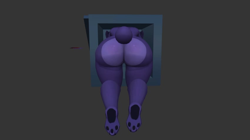 ass bonfie bonfie_(cryptia) bonfie_(cryptiacurves) bonfiebutt bonnie_(cally3d) bonnie_(fnaf) five_nights_at_freddy's stuck