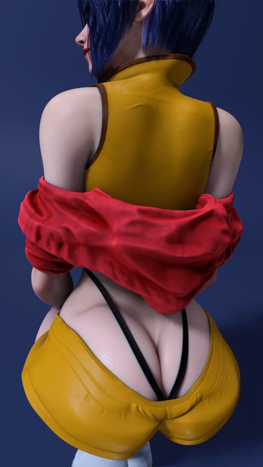 3d 3d_(artwork) 3d_model blender blender_(software) blender_eevee cowboy_bebop faye_valentine supurattabrain