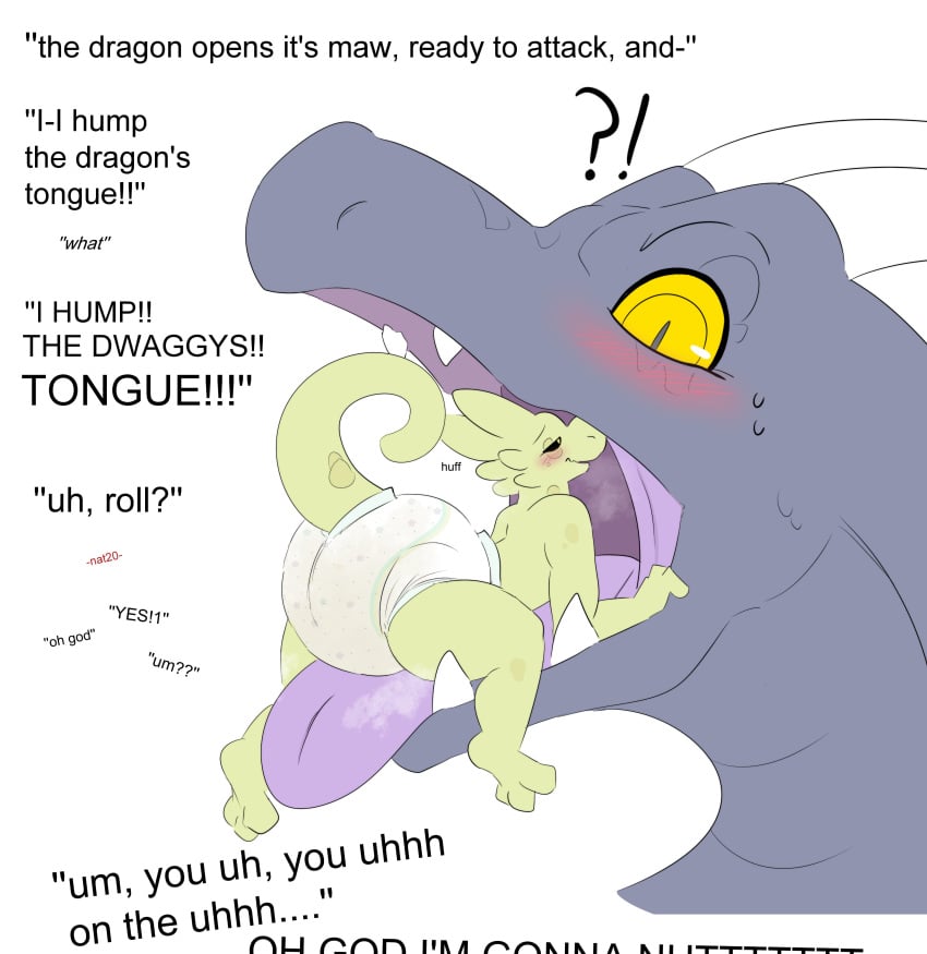 abdl diaper diaper_fetish diaperfur dragon dungeons_and_dragons furry raddums vore