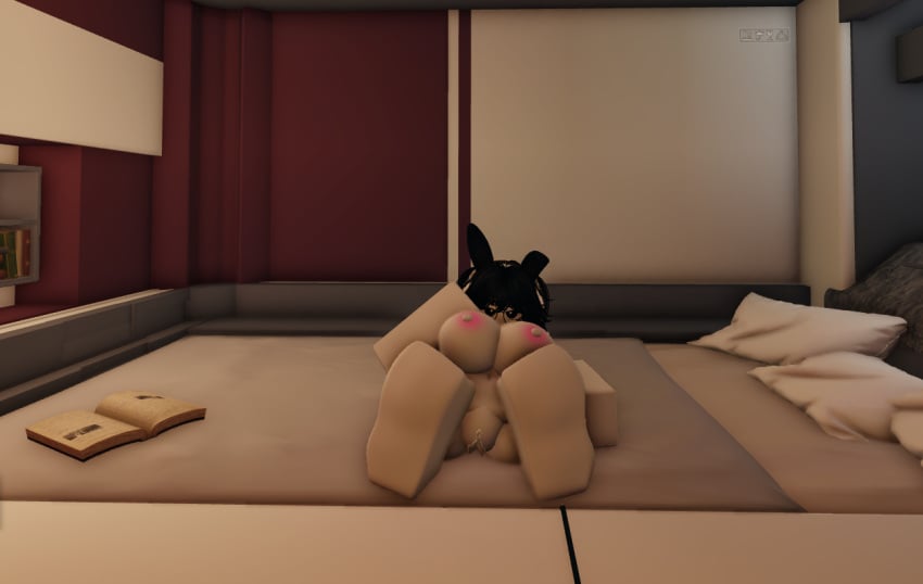 1girls 3d areolae blush breasts bunmads bunmadss exposed_breasts exposed_pussy fingering glasses horny_female nipples nude pussy roblox roblox_avatar robloxian self_fingering self_upload tagme thick_thighs thighs