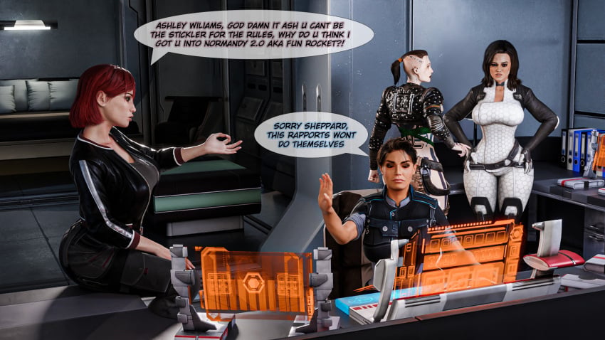 Jack (Mass Effect) Rule 34 Image