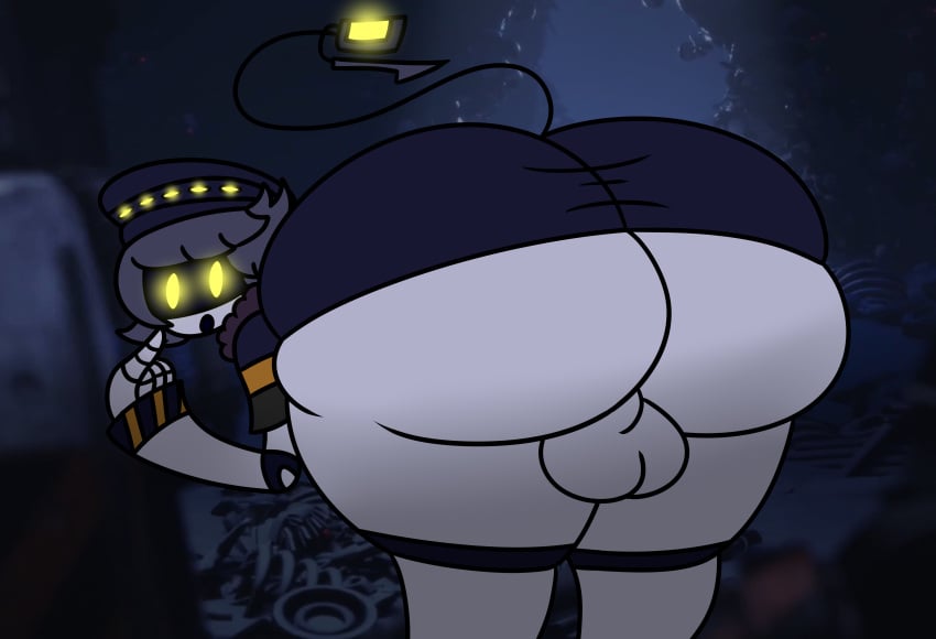 balls baws_(artist) big_ass big_butt cute femboy huge_ass huge_butt murder_drones n_(murder_drones) robot robot_boy silly squishy squishy_butt