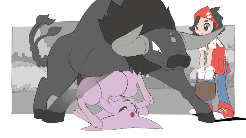 2_horns anal anal_sex animated balls being_watched big_dom_small_sub black_balls black_body black_fur black_hooves black_nose border bouncing_balls bovid bovine cervikalova dominant duo eeveelution erection espeon fangs female female_feral female_penetrated feral feral_on_feral feral_penetrated feral_penetrating feral_penetrating_feral from_front_position fur generation_2_pokemon generation_9_pokemon genitals hi_res hooves horn human larger_feral larger_male looking_at_another male male/female male_feral male_penetrating male_penetrating_female mammal nintendo paldean_form paldean_tauros paldean_tauros_(combat_breed) penetration penile penile_penetration penis penis_in_ass pink_penis pokemon pokemon_(species) purple_body purple_sclera pussy quadruped regional_form_(pokemon) sex size_difference smaller_female smaller_feral spread_legs spreading stomach_bulge tail tail_motion tailwag teeth thrusting white_border white_eyes