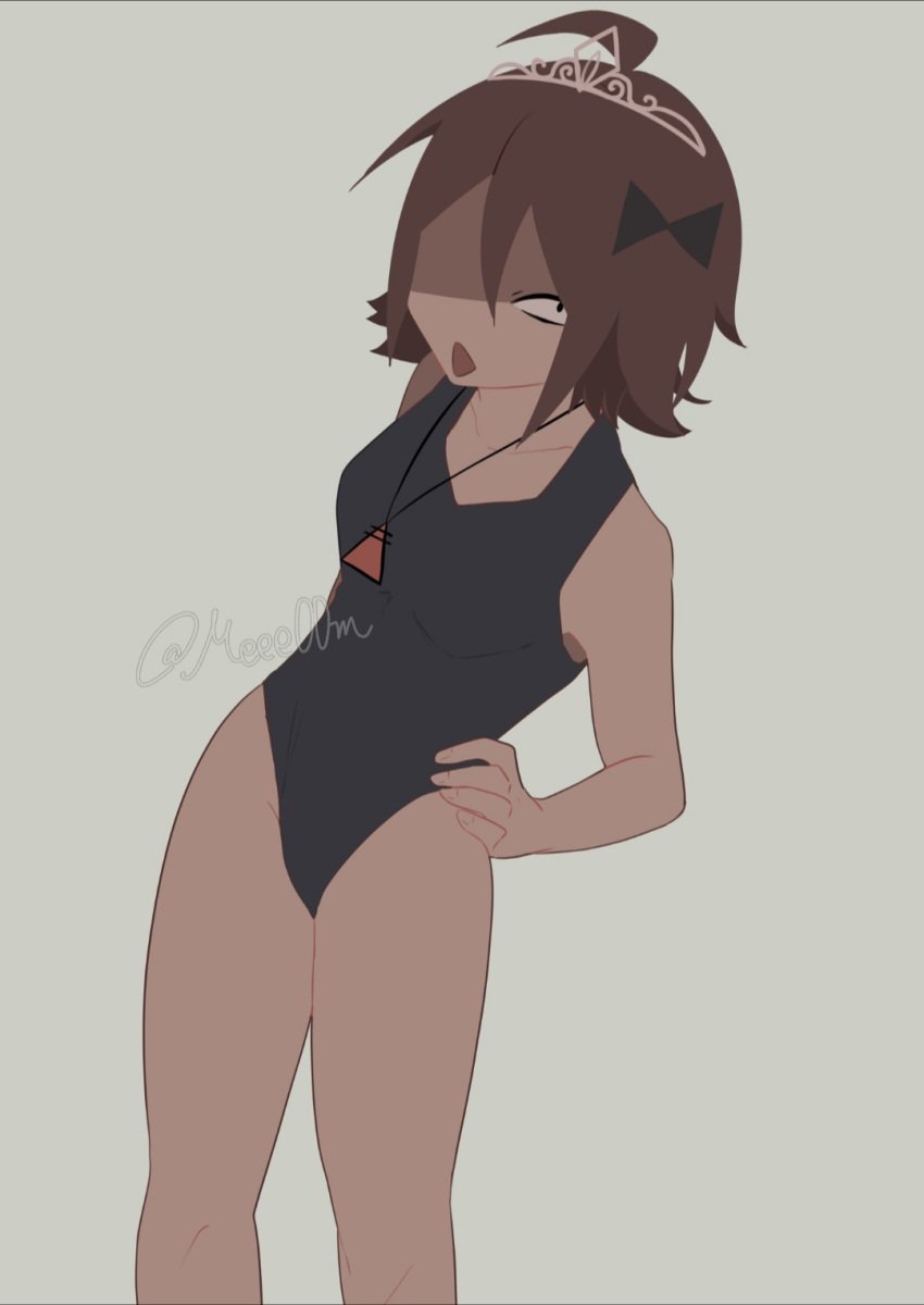 alice_(fundamental_paper_education) black_eyes fundamental_paper_education summer swimsuit