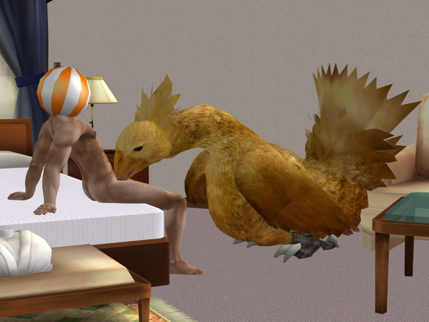 Chocobo (Final Fantasy) Rule 34 Image