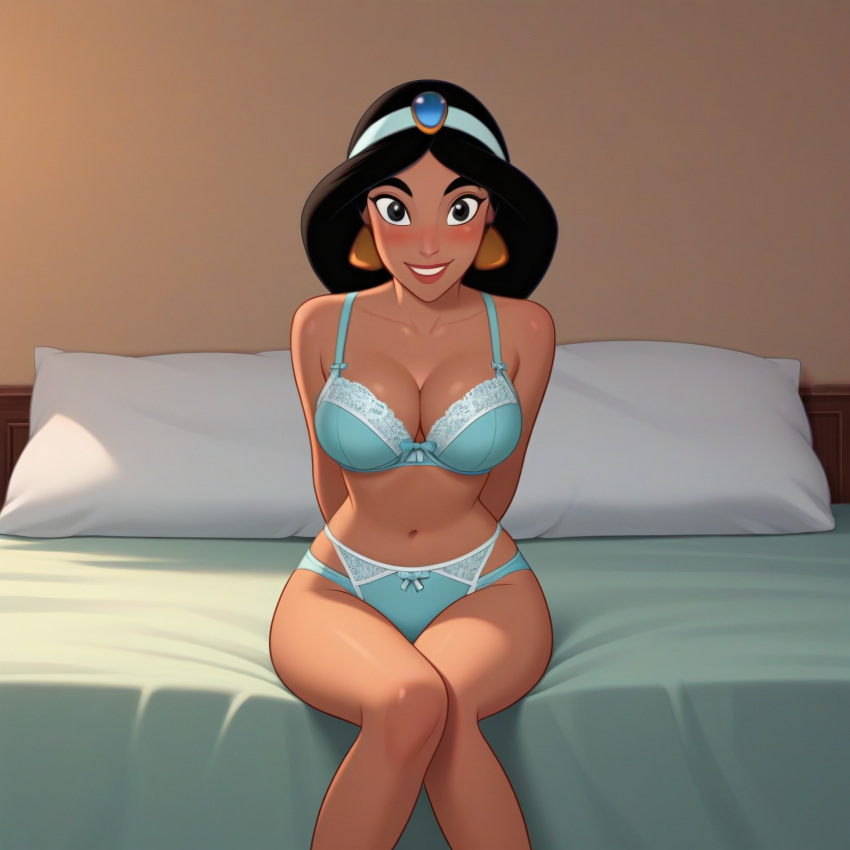 ai_generated aladdin aladdin_(1992_disney_film) arabian_female female jasmine_aladdin princess_jasmine