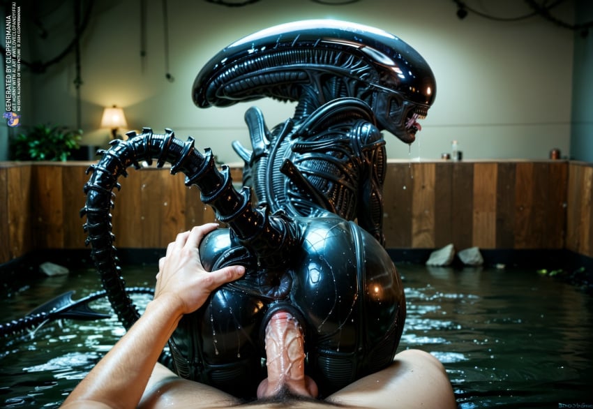 ai_generated alien alien/human alien_(franchise) alien_genitalia alien_girl alien_penetrated alien_pussy anus ass_grab balls cloppermania cum cum_in_pussy cum_inside cum_on_body dripping drooling duo ejaculation erect_penis erection exoskeleton female_focus female_on_top female_penetrated female_xenomorph first_person_view genital_fluids genitals hand_on_hip human human_penetrating human_penetrating_female human_penetrating_feral human_penis humanoid interspecies looking_at_partner looking_at_viewer looking_back looking_pleasured male/female male_penetrating_female membrane_(anatomy) moaning moaning_in_pleasure monster nude nude_female nude_male outdoor_sex outdoors penetrating_pov penetration penis penis_in_pussy pov_male reverse_cowgirl_position saliva saliva_string sci-fi science_fiction sex sex_from_behind sex_in_public sex_in_water sitting sitting_on_person teasing teeth teratophilia vaginal_penetration vaginal_penetration vaginal_sex water wet wet_body wet_pussy wet_skin xenomorph zoophilia