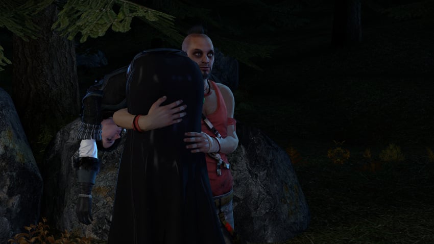 3d carrying carrying_over_shoulder carrying_partner far_cry far_cry_3 insanity sorceress the_witcher the_witcher_(series) the_witcher_3:_wild_hunt vaas_montenegro yennefer yennefer_of_vengerberg