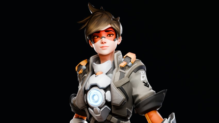 Tracer (Overwatch 2 Suit) Rule 34 Image